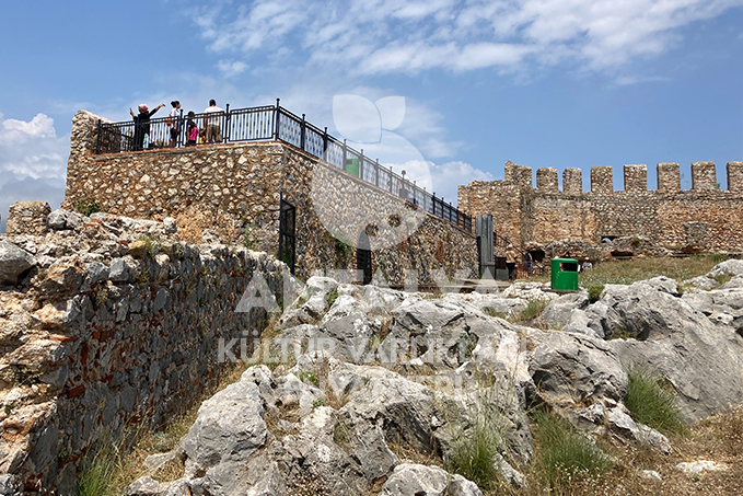 Alanya Kalesi İç Kale Freskli Avlu Yapısı 3 alanya kalesi 10
