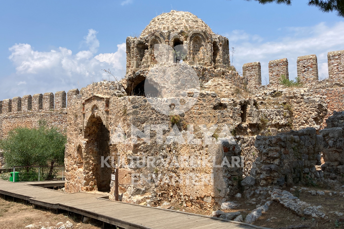 Alanya Kalesi İç Kale Kilisesi (St. George Kilisesi) 3 alanya kalesi ic kale kilisesi 2
