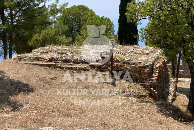 alanya kalesi ic kale sarnici
