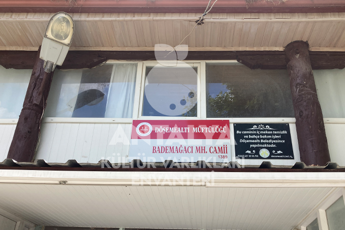 bademagaci cami dosemealti antalya antalyakulturvarliklarienvanteri orhandenizkaplan denizkaplan 5