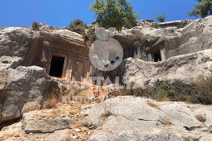 Limyra Antik Dönem Nekropol Alanı 2 limyra nekropolu finike antalya antalyakulturvarliklarienvanteri orhandenizkaplan denizkaplan 01