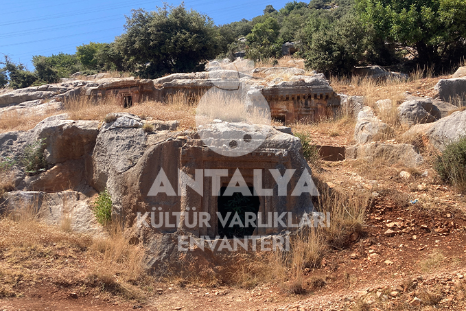 Limyra Antik Dönem Nekropol Alanı 5 limyra nekropolu finike antalya antalyakulturvarliklarienvanteri orhandenizkaplan denizkaplan 04