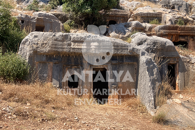 Limyra Antik Dönem Nekropol Alanı 6 limyra nekropolu finike antalya antalyakulturvarliklarienvanteri orhandenizkaplan denizkaplan 05