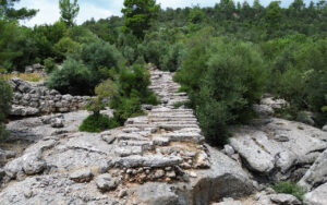 selge antik yolu
