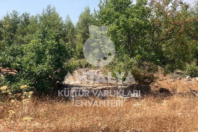 Tombak Su Kuyusu 3 tombak su kuyusu aksu antalya antalyakulturvarliklarienvanteri orhandenizkaplan denizkaplan 02